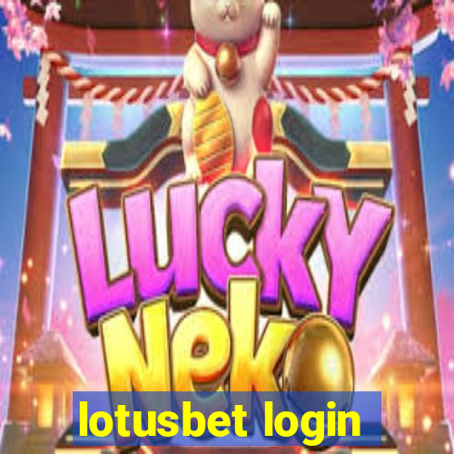 lotusbet login